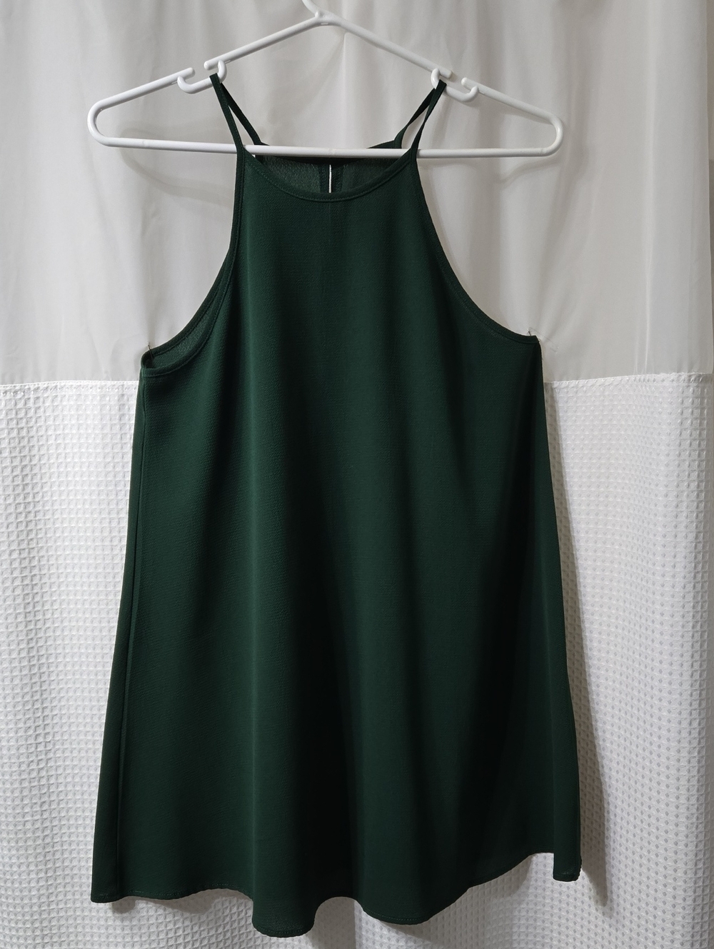 Dark Green Mini Dress